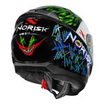 Capacete Norisk Ff802 Razor Joker - Preto