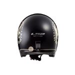 Capacete LS2 OF599 Spitfire Flier - Preto Dourado