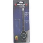 Antena Corta Pipa para Guidão Spencer - 7 Estágios - Preta 