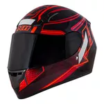 Capacete X11 Trust Pro 11 - Preto/Vermelho