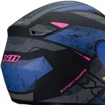 Capacete X11 Trust Pro Ballads - Azul/Rosa