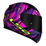 Capacete LS2 FF353 Rapid Athena - Roxo (Coruja)