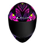 Capacete LS2 FF353 Rapid Athena - Roxo (Coruja)