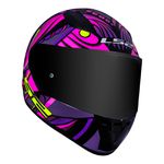 Capacete LS2 FF353 Rapid Athena - Roxo (Coruja)