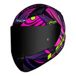 Capacete LS2 FF353 Rapid Athena - Roxo (Coruja)