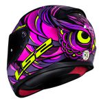 Capacete LS2 FF353 Rapid Athena - Roxo (Coruja)