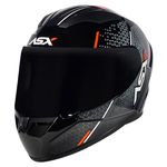 Capacete Asx City Storm - Preto/Cinza/Vermelho