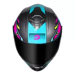 Capacete Race Tech Hit Android - Cinza/Rosa