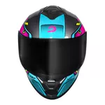 Capacete Race Tech Hit Android - Cinza/Rosa