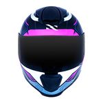 Capacete Norisk FF802 Razor Speedmax - Preto Roxo