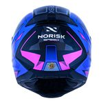 Capacete Norisk FF802 Razor Speedmax - Preto Roxo