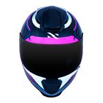 Capacete Norisk FF802 Razor Speedmax - Preto Roxo
