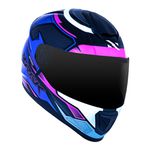 Capacete Norisk FF802 Razor Speedmax - Preto Roxo
