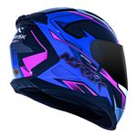 Capacete Norisk FF802 Razor Speedmax - Preto Roxo