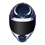 Capacete Norisk FF802 Razor Sharp - Preto Vermelho