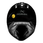 Capacete Norisk Ff802 Razor Black Edition - Preto Brilhante
