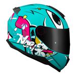 Capacete Norisk FF802 Razor Mad - Azul