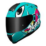 Capacete Norisk FF802 Razor Mad - Azul