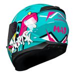 Capacete Norisk FF802 Razor Mad - Azul