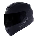 Capacete Norisk FF802 Razor - Preto Fosco