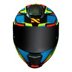 Capacete Norisk FF802 Razor Sharp - Preto Amarelo Laranja