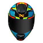 Capacete Norisk FF802 Razor Sharp - Preto Amarelo Laranja