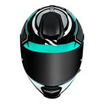 Capacete Norisk FF802 Razor Speedmax - Preto/Branco/Verde