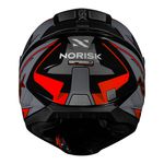 Capacete Norisk FF802 Razor Speedmax - Cinza Laranja