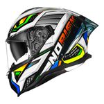 Capacete Norisk Strada II Reptel - Vermelho/Azul