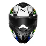 Capacete Norisk Strada II Reptel - Vermelho/Azul