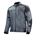 Jaqueta Ls2 Riva - Preto Cinza Vermelho