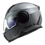 Capacete LS2 Articulado FF902 Scope Monocolor - Nardo Grey