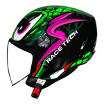 Capacete Race Tech Play Snake - Verde