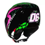 Capacete Race Tech Play Snake - Verde