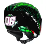 Capacete Race Tech Play Snake - Verde