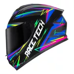 Capacete Race Tech Hit Spark - Preto/Cinza