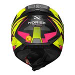 Capacete Norisk FF802 Razor Speedmax - Preto Amarelo Rosa