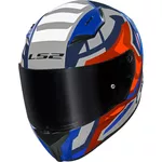 Capacete Ls2 Ff810 Vigo Spinn - Cinza Fosco/Azul