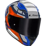 Capacete Ls2 Ff810 Vigo Spinn - Cinza Fosco/Azul