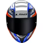Capacete Ls2 Ff810 Vigo Spinn - Cinza Fosco/Azul