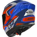 Capacete Ls2 Ff810 Vigo Spinn - Cinza Fosco/Azul