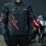 Jaqueta X11 Iron 3 Sporadic - Preto/Vermelho