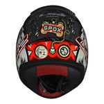 Capacete LS2 FF353 Rapid Spox - Cinza Vermelho