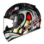 Capacete LS2 FF353 Rapid Spox - Cinza Vermelho