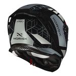 Capacete Norisk Strada 2 Evoque - Preto Fosco Cinza (Viseira Solar)