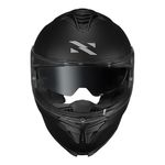 Capacete Norisk Strada 2 Monocolor - Preto Fosco (Viseira Solar)