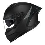 Capacete Norisk Strada 2 Monocolor - Preto Fosco (Viseira Solar)