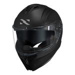 Capacete Norisk Strada 2 Monocolor - Preto Fosco (Viseira Solar)