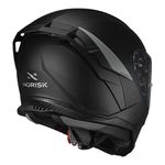 Capacete Norisk Strada 2 Monocolor - Preto Fosco (Viseira Solar)