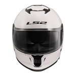 Capacete LS2 FF808 Stream 2 Monocolor - Branco